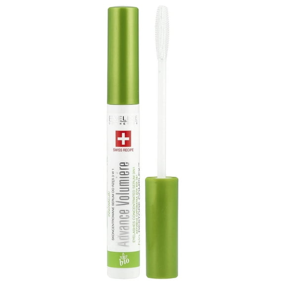 Eveline Cosmetics Advance Volumiere, Eyelashes Concentrated Serum 3 In 1, 0.35 fl oz (10 ml)