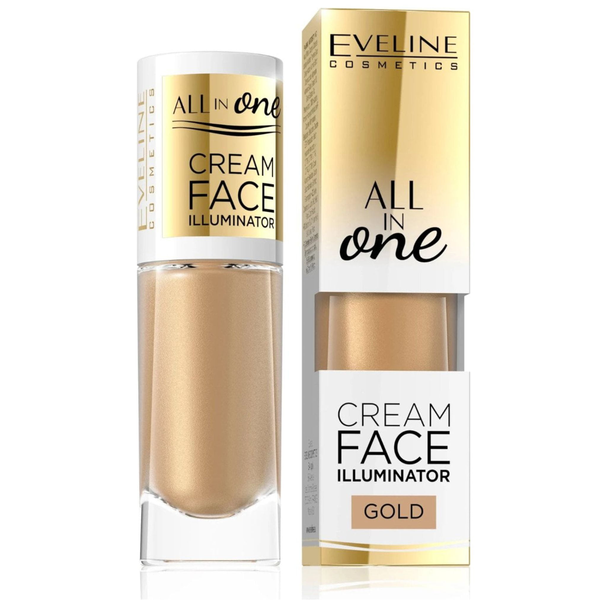 Eveline Cosmetics All in One Cream Face Illuminator, Highlighter ...