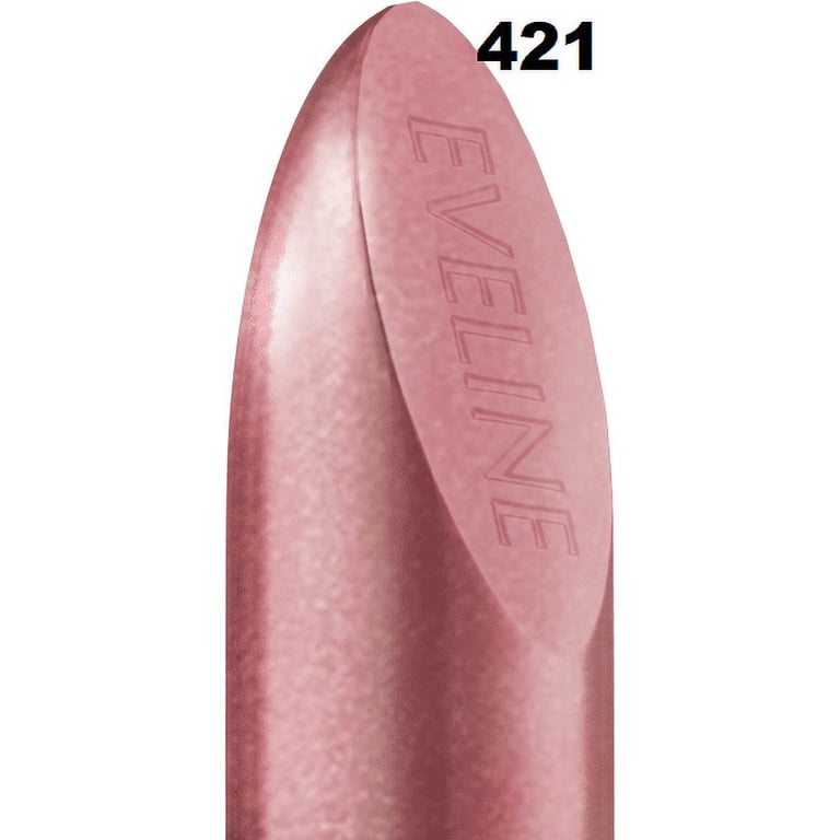 Eveline Cosmetics Aqua Platinum Lipstick #421 - Walmart.com