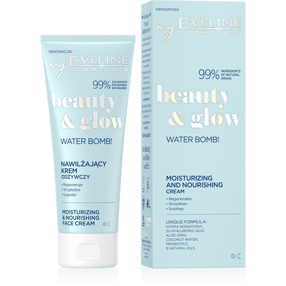 Eveline Cosmetics Beauty & Glow Moisturizing and Nourishing Day & Night Cream