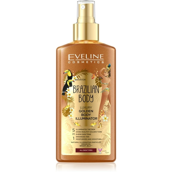 Eveline Cosmetics Brazilian Body 5 in 1 Luxury Golden Body Illuminator