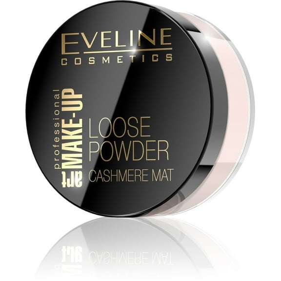 Eveline Cosmetics Cashmere Matt Loose Powder – Shade 02 Beige | Smoothing Loose Powder + Natural Matte Glow, 20g