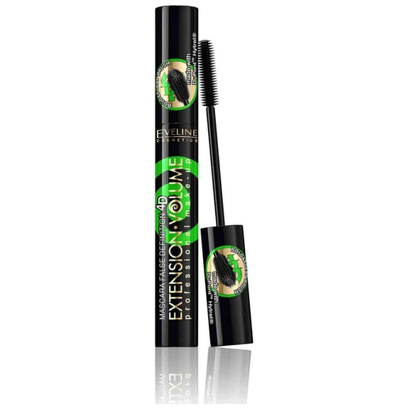 Eveline Cosmetics Extension Volume 4D Mascara Extreme Lengthening and Curl, 10 ml