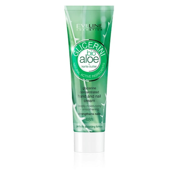 Eveline Cosmetics Glicerini Hand & Nail Cream Bio Aloe