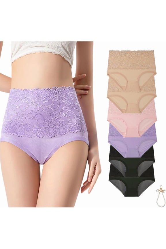 Evella Leak Proof Panties, 2025 evella leak proof underwear, High-Waist Tummy-Control Butt-Lifting Panties