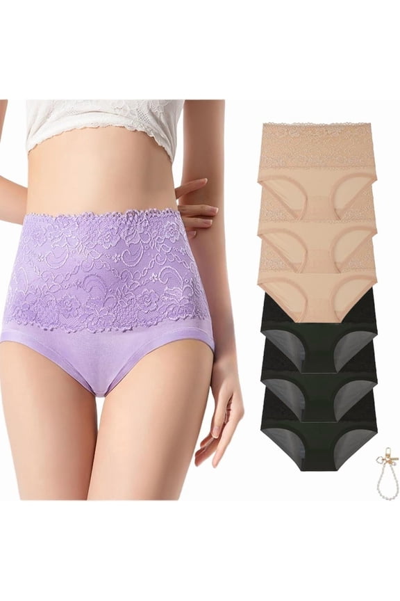 Evella Leak Proof Panties, 2025 evella leak proof underwear, High-Waist Tummy-Control Butt-Lifting Panties