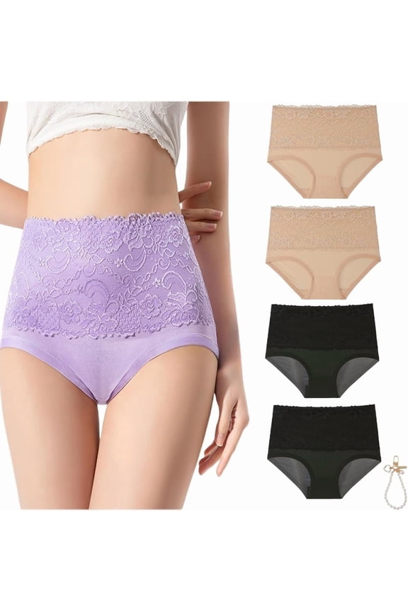 Evella Leak Proof Panties, 2025 evella leak proof underwear, High-Waist Tummy-Control Butt-Lifting Panties