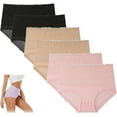 thumbnail image 1 of Evella Leak Proof Panties, Evella Leakproof Underwear,Ladies Underwear With Incontinence Comfortable for Women 55+ (6Pcs-A, XXXX-Large), 1 of 7