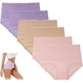 thumbnail image 1 of Evella Leak Proof Panties, Evella Leakproof Underwear,Ladies Underwear With Incontinence Comfortable for Women 55+ (6Pcs-B, X-Large), 1 of 7