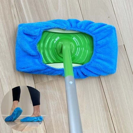 Evelots 12 Pack Mop Pads-Microfiber-Reusable-Dry Fast-Non Abrasive-One Size