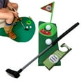 thumbnail image 1 of Evelots Potty Putter Toilet Mini Golf Game-Novelty Gag Gift-Putting Practice-2pc, 1 of 6