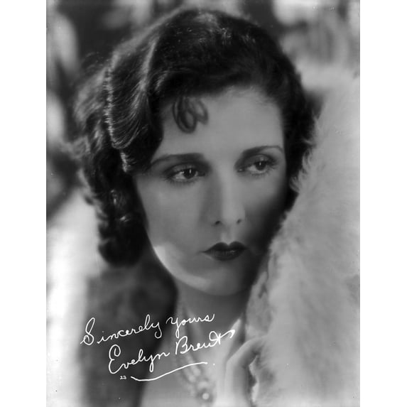 Evelyn Brent Portrait in Classic Photo Print (8 x 10)