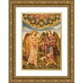 thumbnail image 1 of Evelyn De Morgan 11x14 Gold Ornate Wood Frame and Double Matted Museum Art Print Titled - Gloria (1893), 1 of 4