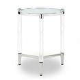 thumbnail image 1 of Evelyn End Table - Polished Stainless Acryllic, 1 of 3