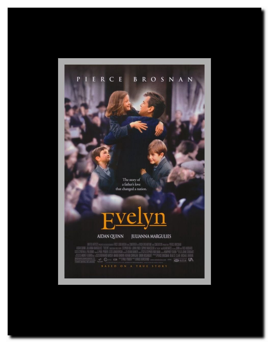 Evelyn Framed Movie Poster
