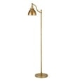 thumbnail image 1 of Evelyn&Zoe 12" Brass Metal Floor Lamp, 1 of 2