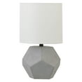 thumbnail image 1 of Evelyn&Zoe 12" Contemporary Table Lamp with White Drum Linen Shade, 1 of 9