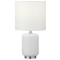 thumbnail image 1 of Evelyn&Zoe 15" Modern/Contemporary Mini Lamp with White Drum Linen Shade, 1 of 8
