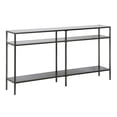thumbnail image 1 of Evelyn&Zoe 55" Gunmetal Gray Metal Console Table, 1 of 9