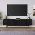 thumbnail image 1 of Evelyn&Zoe Abington Rectangular TV Stand for TV's up to 75", Black Grain, 1 of 8
