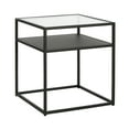 thumbnail image 1 of Evelyn&Zoe Ada 20" Wide Square Side Table, Blackened Bronze, 1 of 7