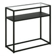 thumbnail image 1 of Evelyn&Zoe Ada 24" Wide Rectangular Side Table, Blackened Bronze, 1 of 8