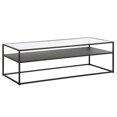thumbnail image 1 of Evelyn&Zoe Ada 54" Wide Rectangular Coffee Table, Blackened Bronze, 1 of 7