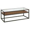 thumbnail image 1 of Evelyn&Zoe Addison 46" Wide Rectangular Coffee Table, Blackened Bronze, 1 of 8