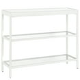 thumbnail image 1 of Evelyn&Zoe Alexis 36" Wide Rectangular Console Table, White, 1 of 7