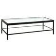 thumbnail image 1 of Evelyn&Zoe Alexis 54" Wide Rectangular Coffee Table, Blackened Bronze, 1 of 9