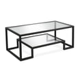 thumbnail image 1 of Evelyn&Zoe Athena 45" Wide Rectangular Coffee Table, Blackened Bronze, 1 of 5