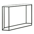 thumbnail image 1 of Evelyn&Zoe Beck 48" Wide Hexagonal Console Table, Blackened Bronze, 1 of 6