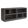 thumbnail image 1 of Evelyn&Zoe Bowman Rectangular TV Stand for TV's up to 65", Burnished Oak, 1 of 7