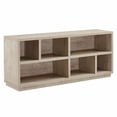 thumbnail image 1 of Evelyn&Zoe Bowman Rectangular TV Stand for TV's up to 65", White Oak, 1 of 8