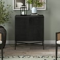 thumbnail image 1 of Evelyn&Zoe Brighton 28" Wide Rectangular Accent Cabinet, Black Grain, 1 of 7