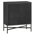 thumbnail image 1 of Evelyn&Zoe Brighton 28" Wide Rectangular Accent Cabinet, Charcoal Gray, 1 of 7