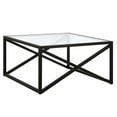 thumbnail image 1 of Evelyn&Zoe Calix 32" Wide Square Coffee Table, Blackened Bronze, 1 of 8
