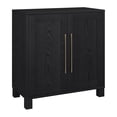 thumbnail image 1 of Evelyn&Zoe Chabot 28" Wide Rectangular Accent Cabinet, Black Grain, 1 of 7