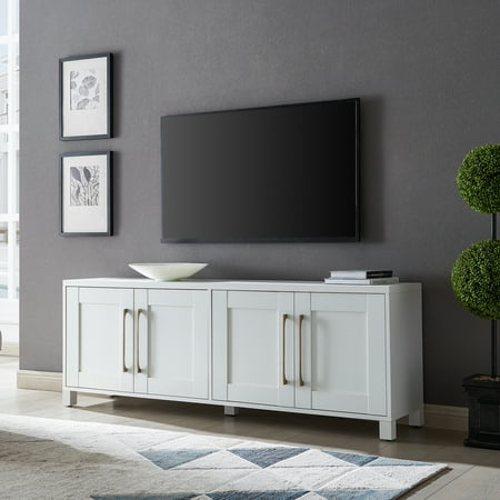 Camden&Wells - Chabot TV Stand for TVs up to 75" - White