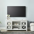 thumbnail image 1 of Evelyn&Zoe Colton TV Stand for TV's up to 55", White, 1 of 9