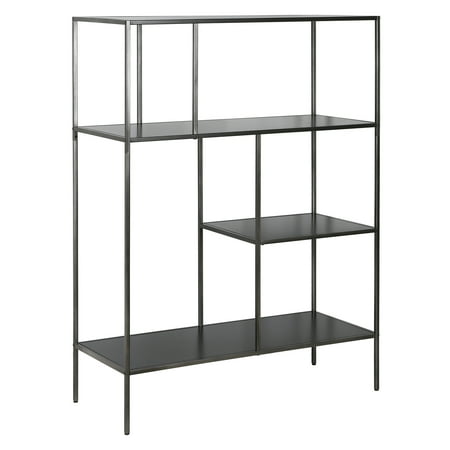 Camden&Wells - Winthrop 48" Tall Bookcase - Gunmetal Gray
