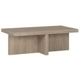 thumbnail image 1 of Evelyn&Zoe Contemporary Durable Rectangular Medium Density Fiberboard, Antiqued Gray Oak, 1 of 7