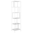 thumbnail image 1 of Evelyn&Zoe Cortland 18" Wide Rectangular Bookcase, White, 1 of 7