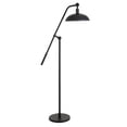 thumbnail image 1 of Evelyn&Zoe Devon Boom Arm Floor Lamp with Metal Shade, Blackened Bronze/Blackened Bronze, 1 of 8