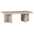 thumbnail image 1 of Evelyn&Zoe Dimitra 44" Wide Rectangular Coffee Table, Alder White, 1 of 7
