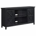 thumbnail image 1 of Evelyn&Zoe Elmwood Rectangular TV Stand for TV's up to 65", Black Grain, 1 of 9