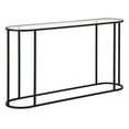 thumbnail image 1 of Evelyn&Zoe Erikson 54" Wide Rectangular Console Table, Blackened Bronze, 1 of 8
