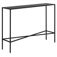 thumbnail image 1 of Evelyn&Zoe Henley 42" Wide Rectangular Console Table with Metal Top, Blackened Bronze, 1 of 7