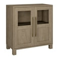 thumbnail image 1 of Evelyn&Zoe Holbrook 28" Wide Rectangular Accent Cabinet, Antiqued Gray Oak, 1 of 9