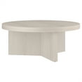 thumbnail image 1 of Evelyn&Zoe Holm 36" Wide Round Coffee Table, Alder White, 1 of 10